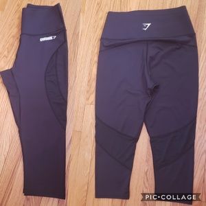NWOT Gymshark high waist leggings . Crop length